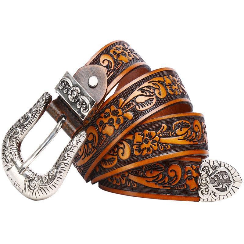Belt In Leather For Women Model Sachai by Zictor