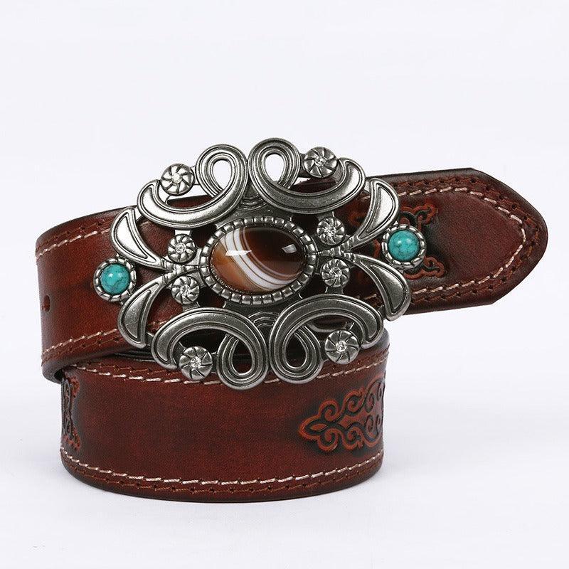 Belt In Leather Model Ariyan by Zictor