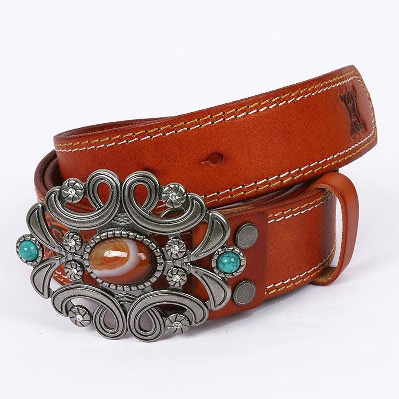 Belt In Leather Model Ariyan by Zictor