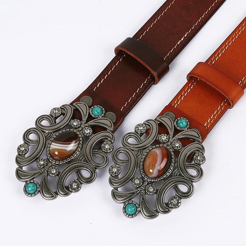 Belt In Leather Model Ariyan by Zictor