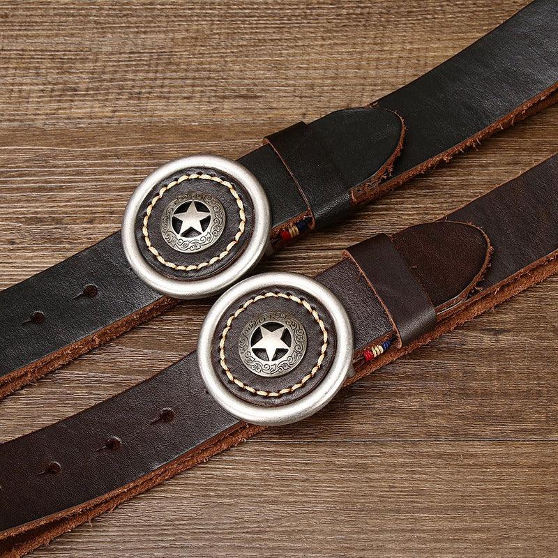 Belt In Leather Model Leslie by Zictor