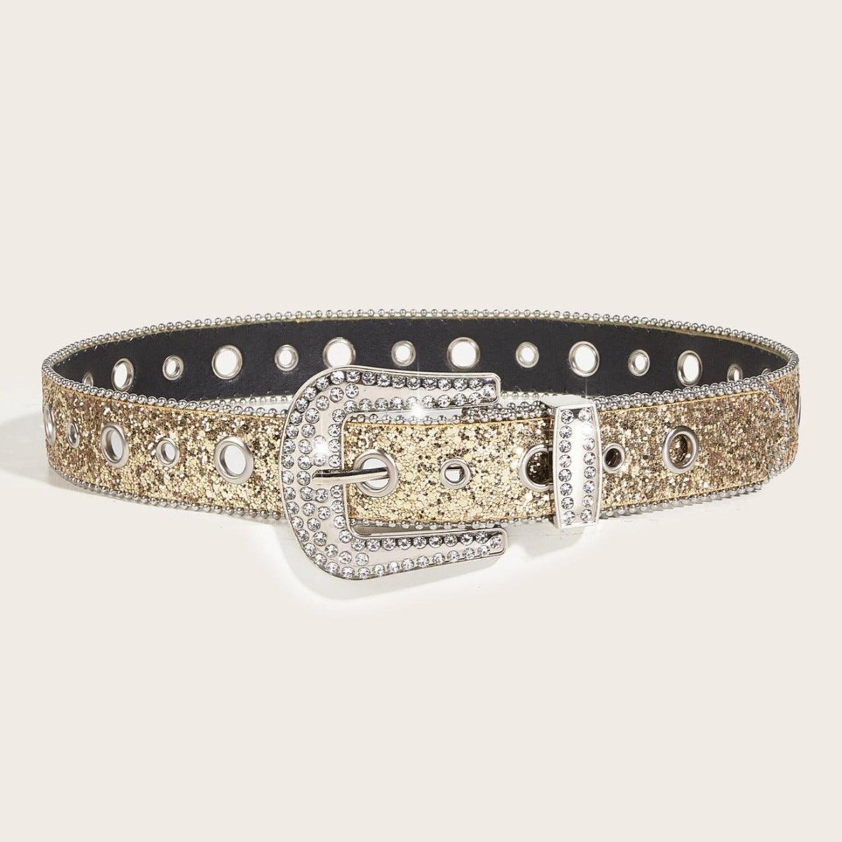 Belt Paillettee With Buckle Strass Model Logani by Zictor