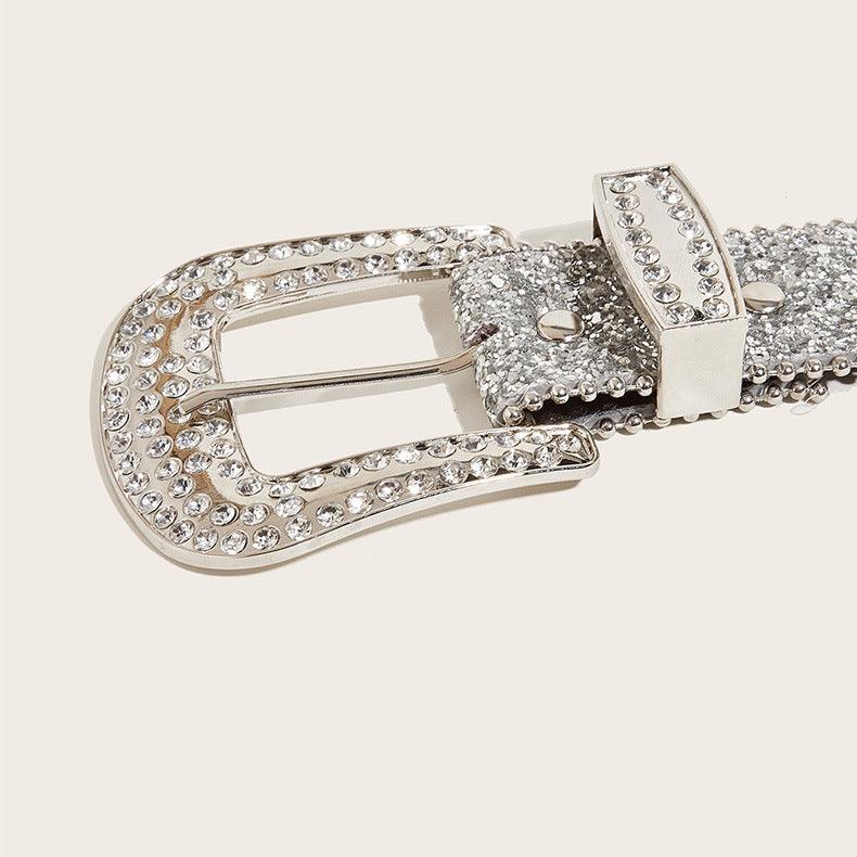 Belt Paillettee With Buckle Strass Model Logani by Zictor