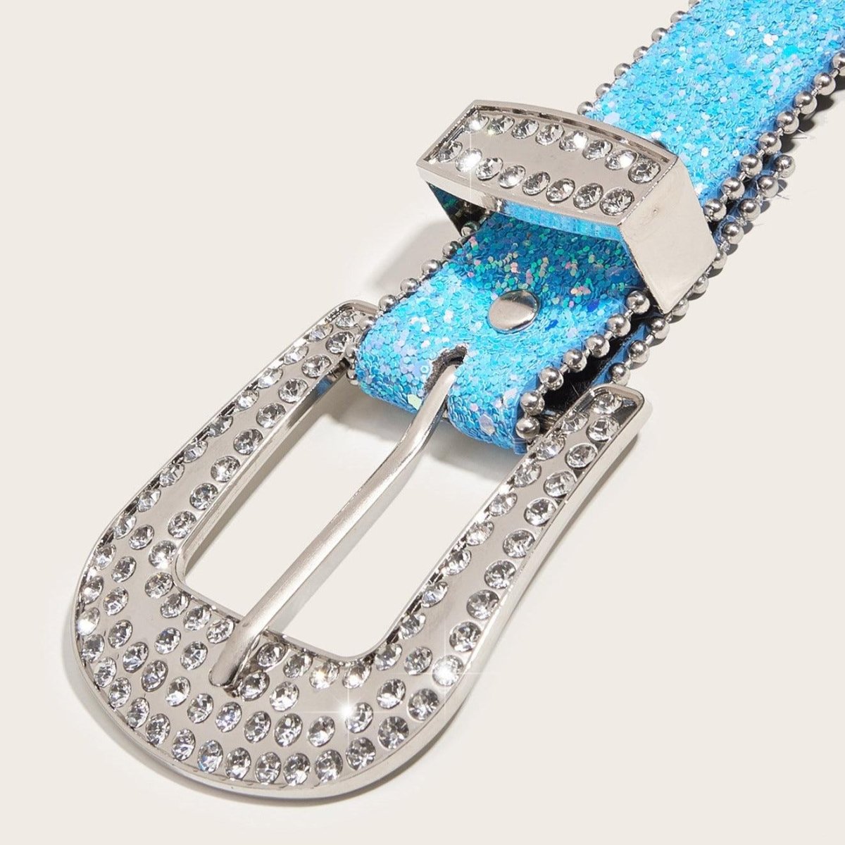 Belt Paillettee With Buckle Strass Model Logani by Zictor