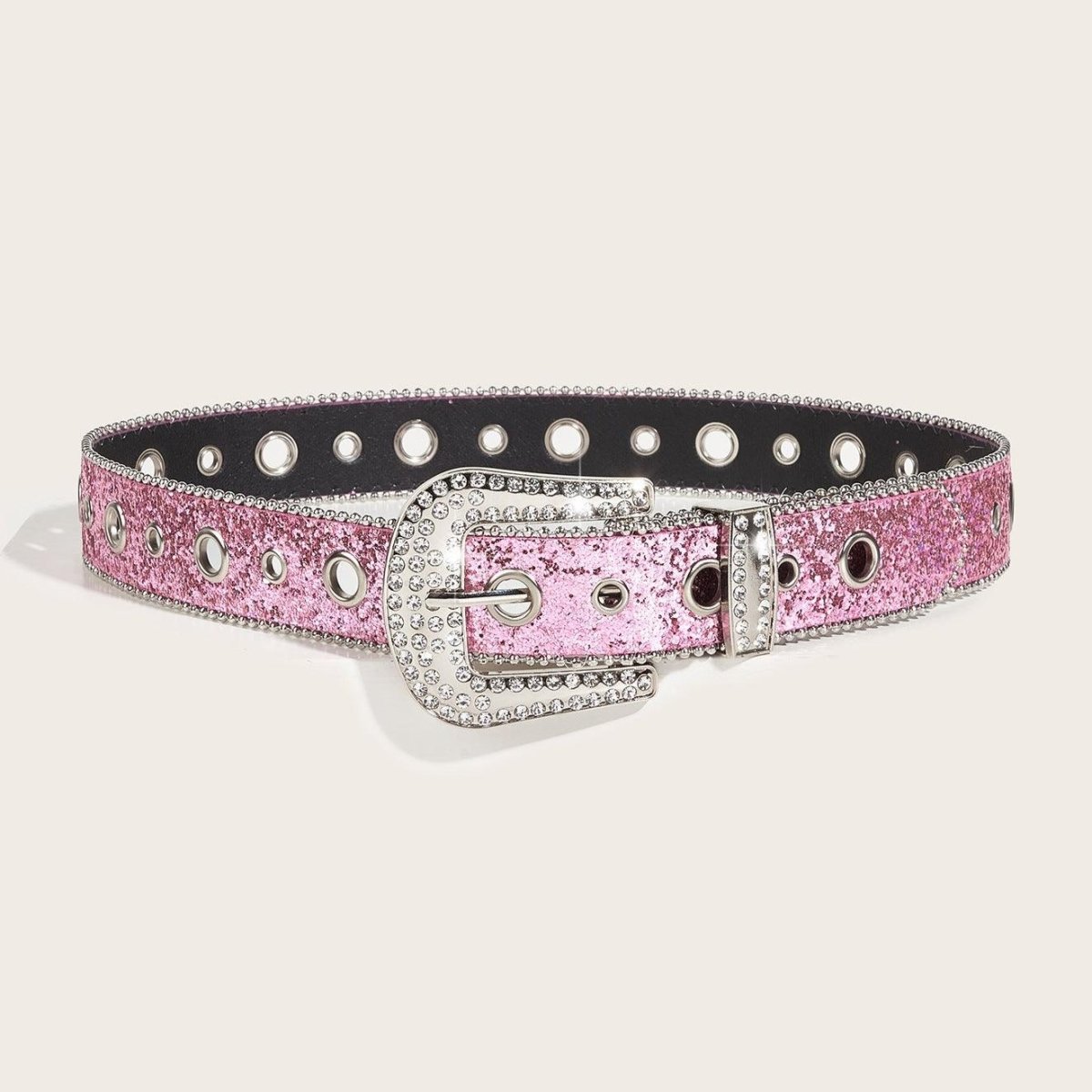 Belt Paillettee With Buckle Strass Model Logani by Zictor