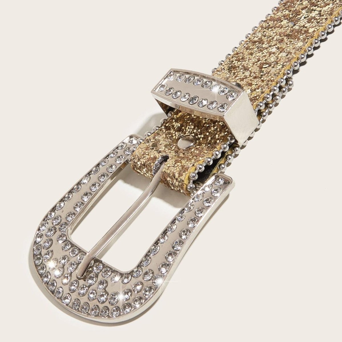 Belt Paillettee With Buckle Strass Model Logani by Zictor