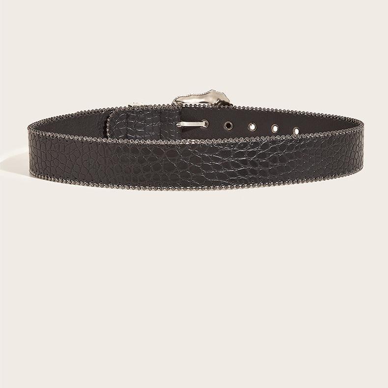 Belt With Motifs Floraux Model Amory by Zictor