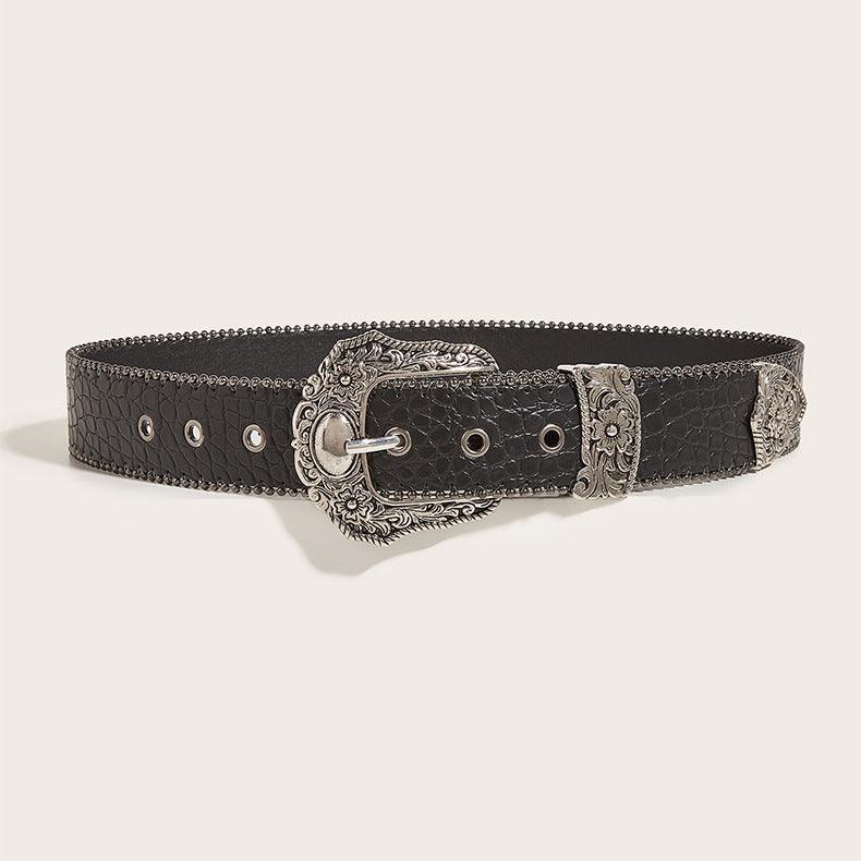 Belt With Motifs Floraux Model Amory by Zictor