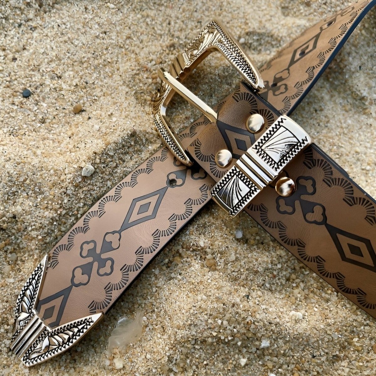 Belt TO Motifs Geometriques Model Sashay by Zictor