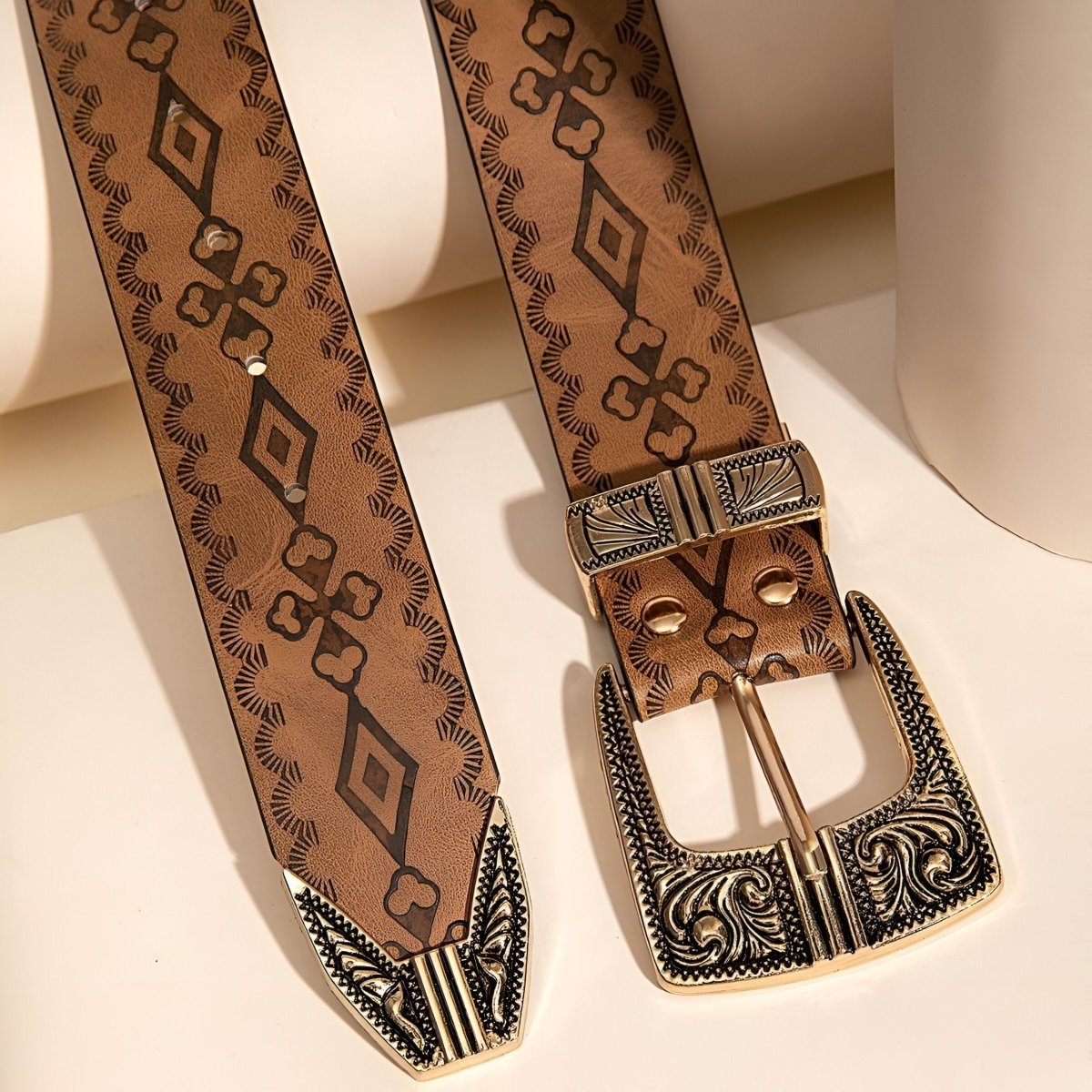 Belt TO Motifs Geometriques Model Sashay by Zictor