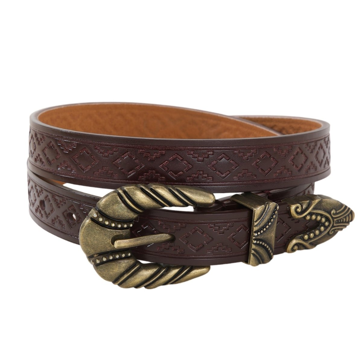 Belt Western to motifs géométriques, model Sifaee - Zictor