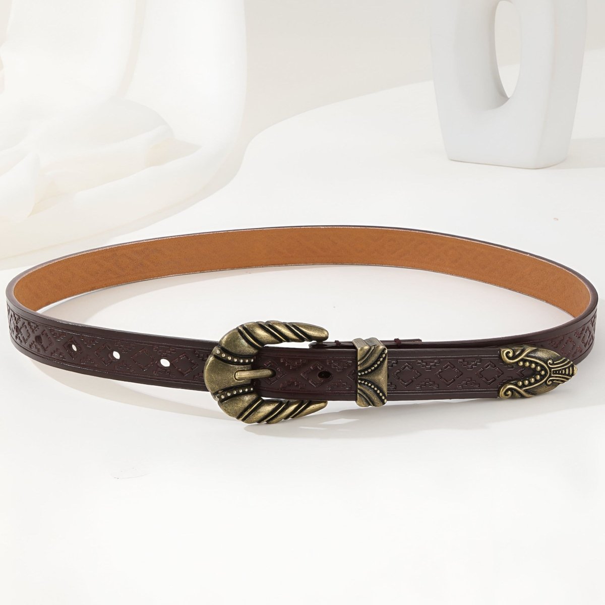 Belt TO Motifs Geometriques Model Alexe by Zictor