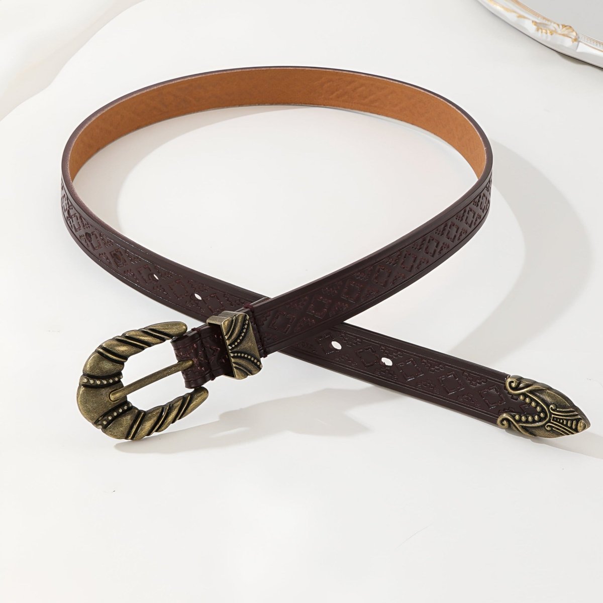 Belt TO Motifs Geometriques Model Alexe by Zictor