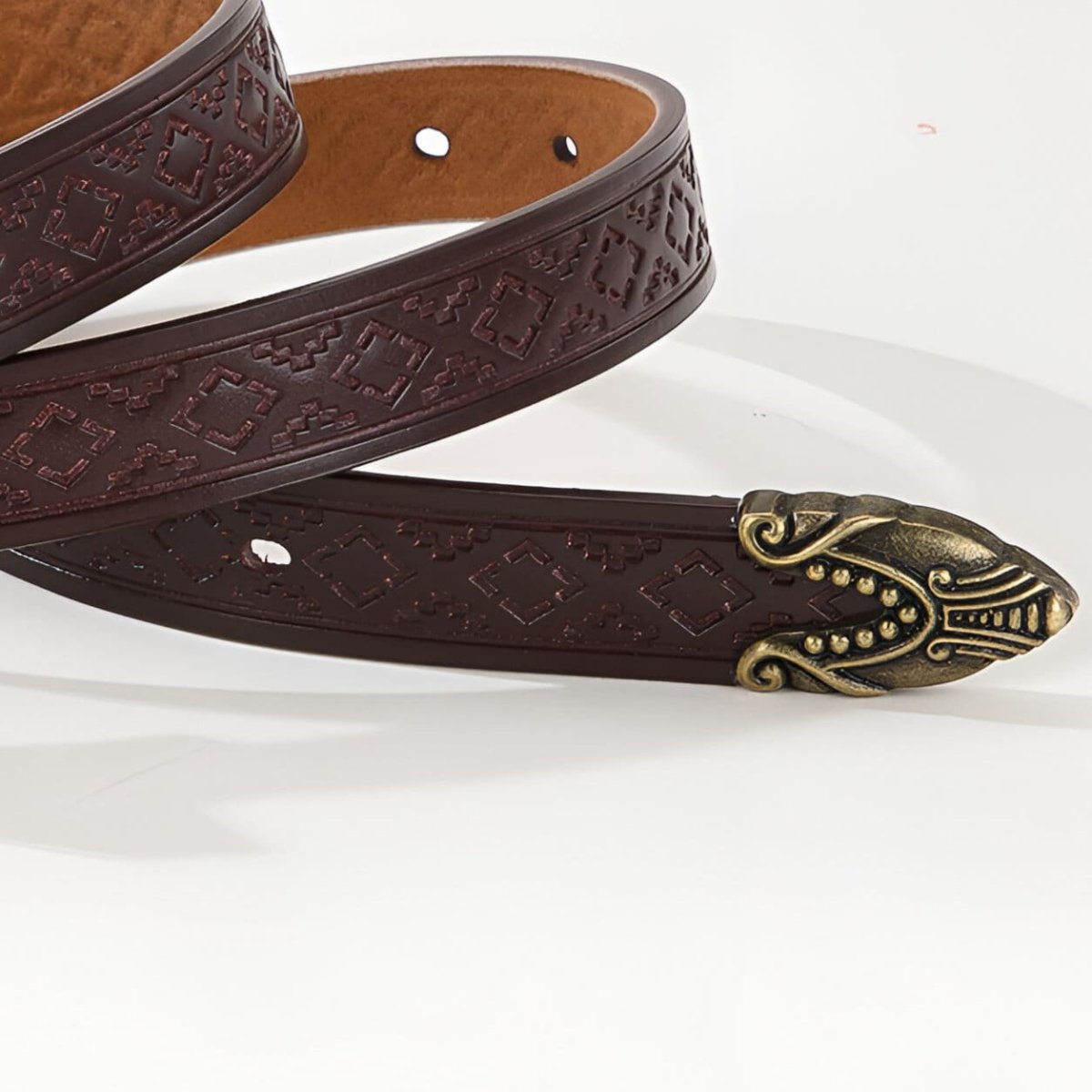 Belt TO Motifs Geometriques Model Alexe by Zictor