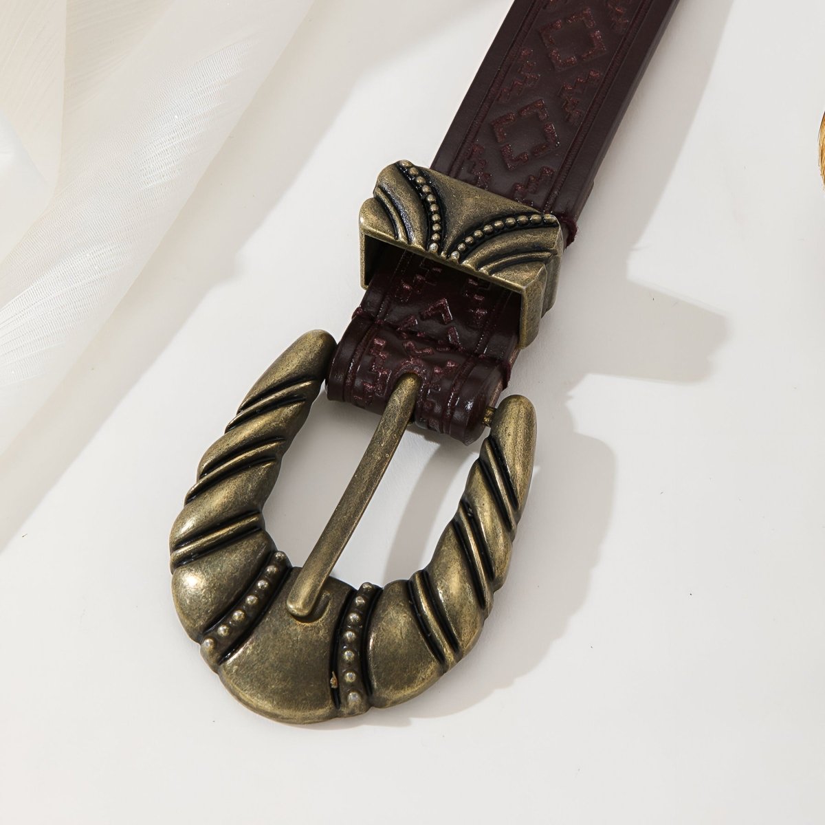 Belt TO Motifs Geometriques Model Alexe by Zictor