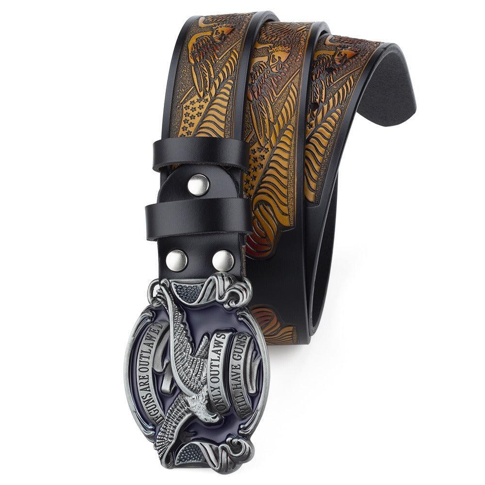 Belt With Aigle Model Fadil by Zictor