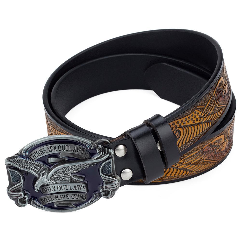 Belt With Aigle Model Fadil by Zictor