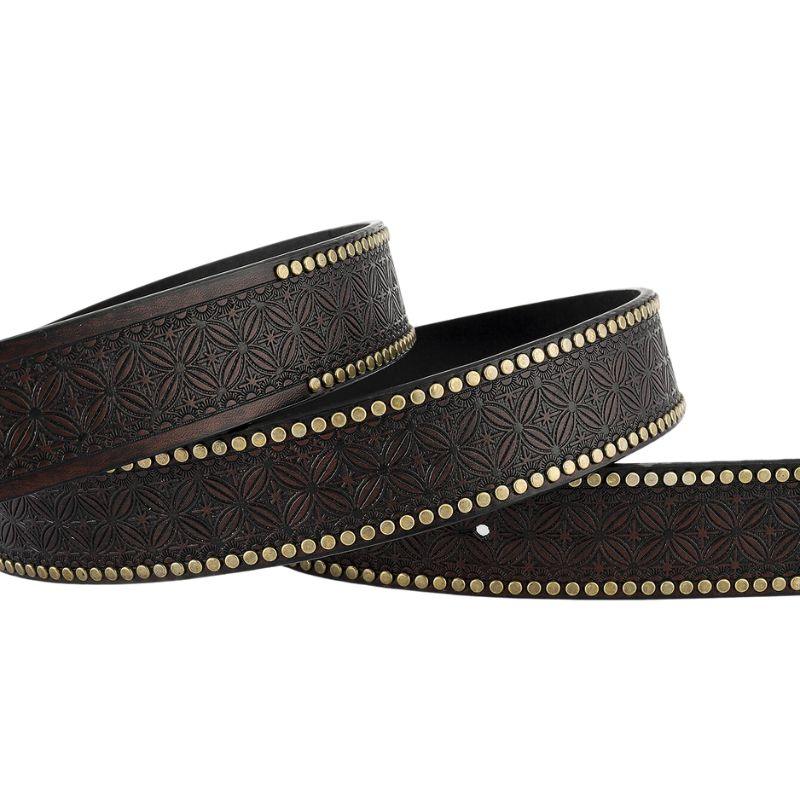 Belt In Leather For Men Model Taylore by Zictor