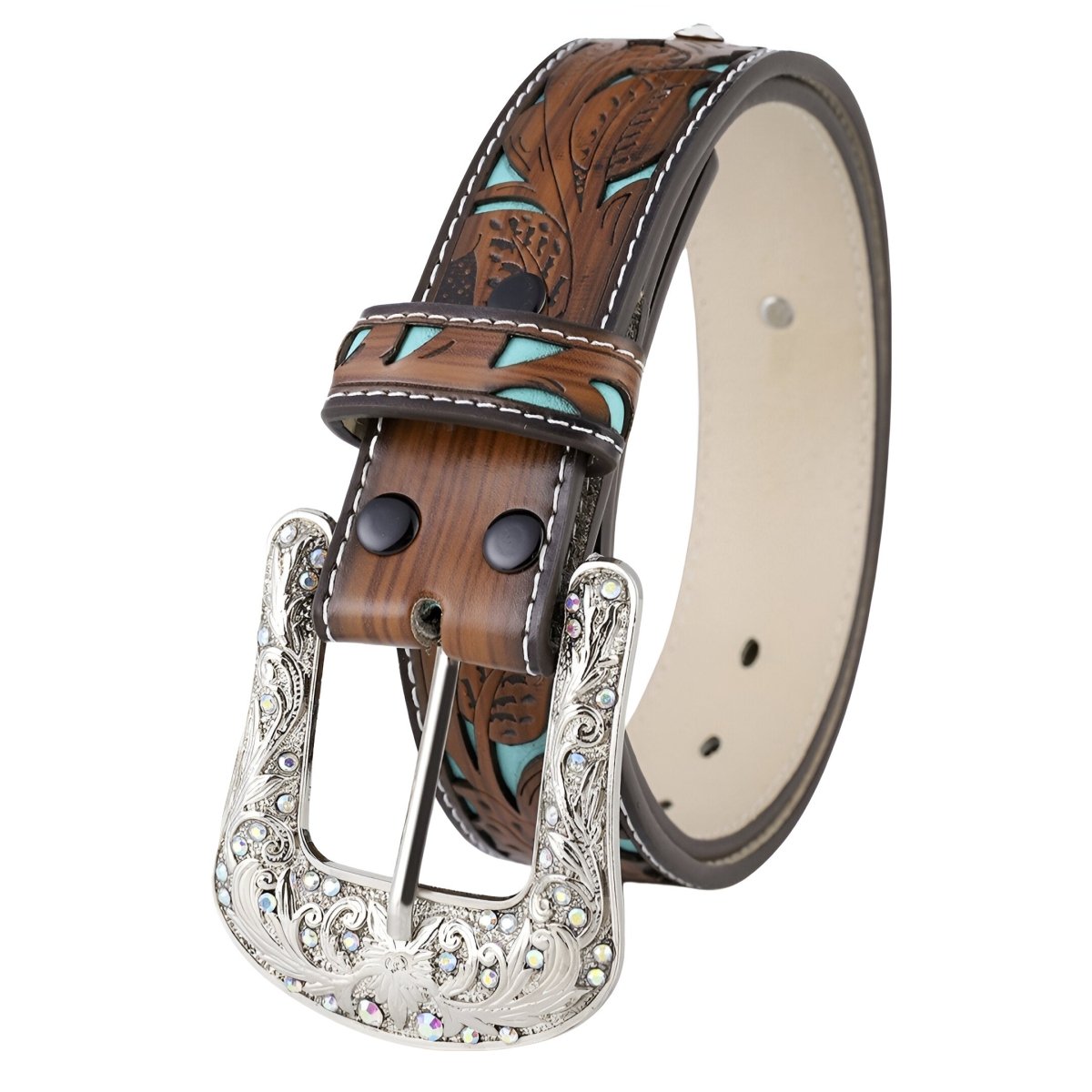 Belt With Buckle TO Strass Model Chan by Zictor