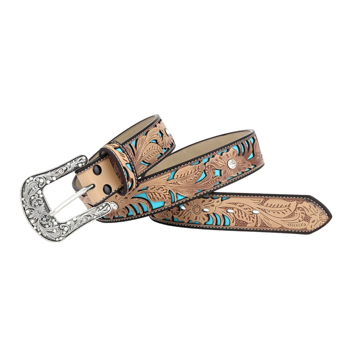 Belt With Buckle TO Strass Model Chan by Zictor