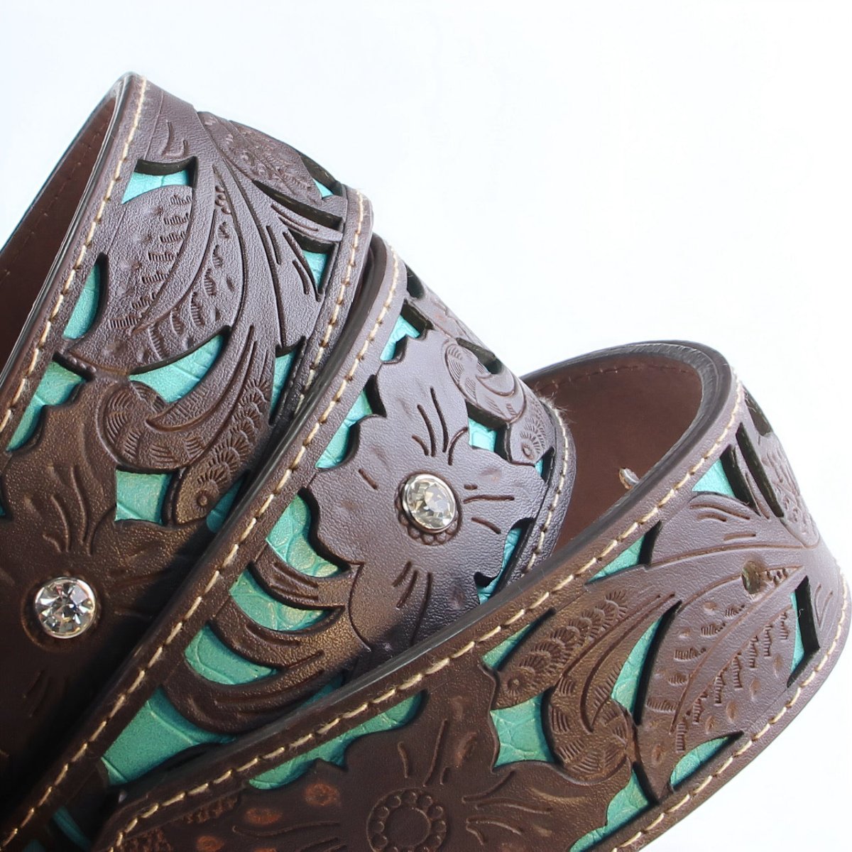 Belt With Buckle TO Strass Model Chan by Zictor