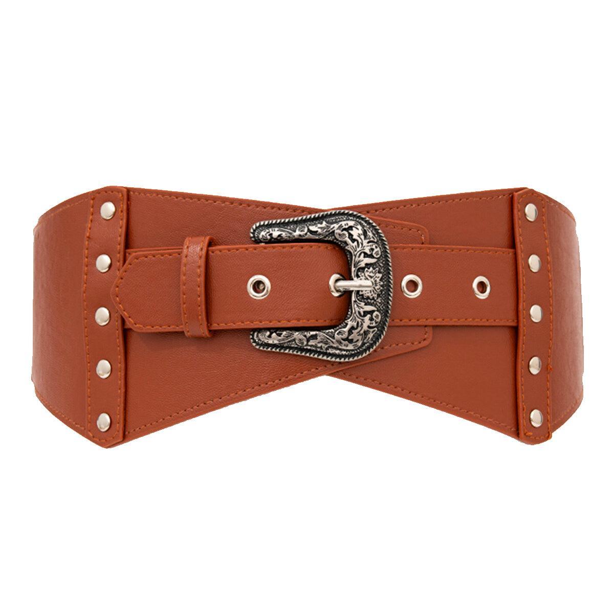 Belt wide elastic, size haute, for women, model Ashbey - Zictor