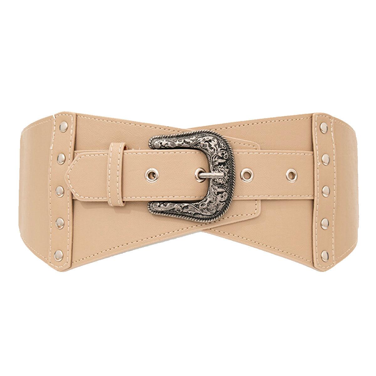 Belt wide elastic, size haute, for women, model Ashbey - Zictor