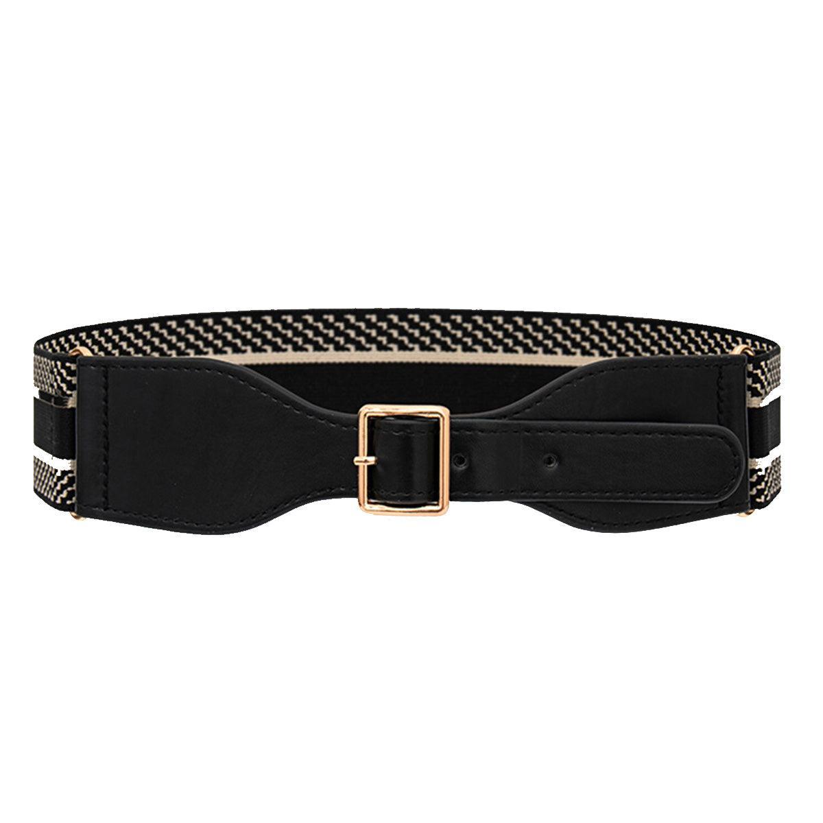 Belt wide elastic, size haute, for women, model OsAndie - Zictor