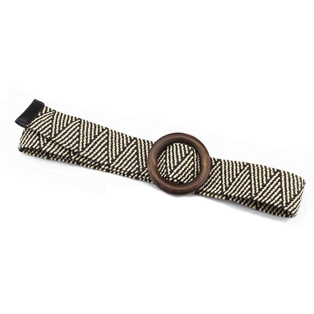 Belt wide, size haute, for women, model Lex - Zictor