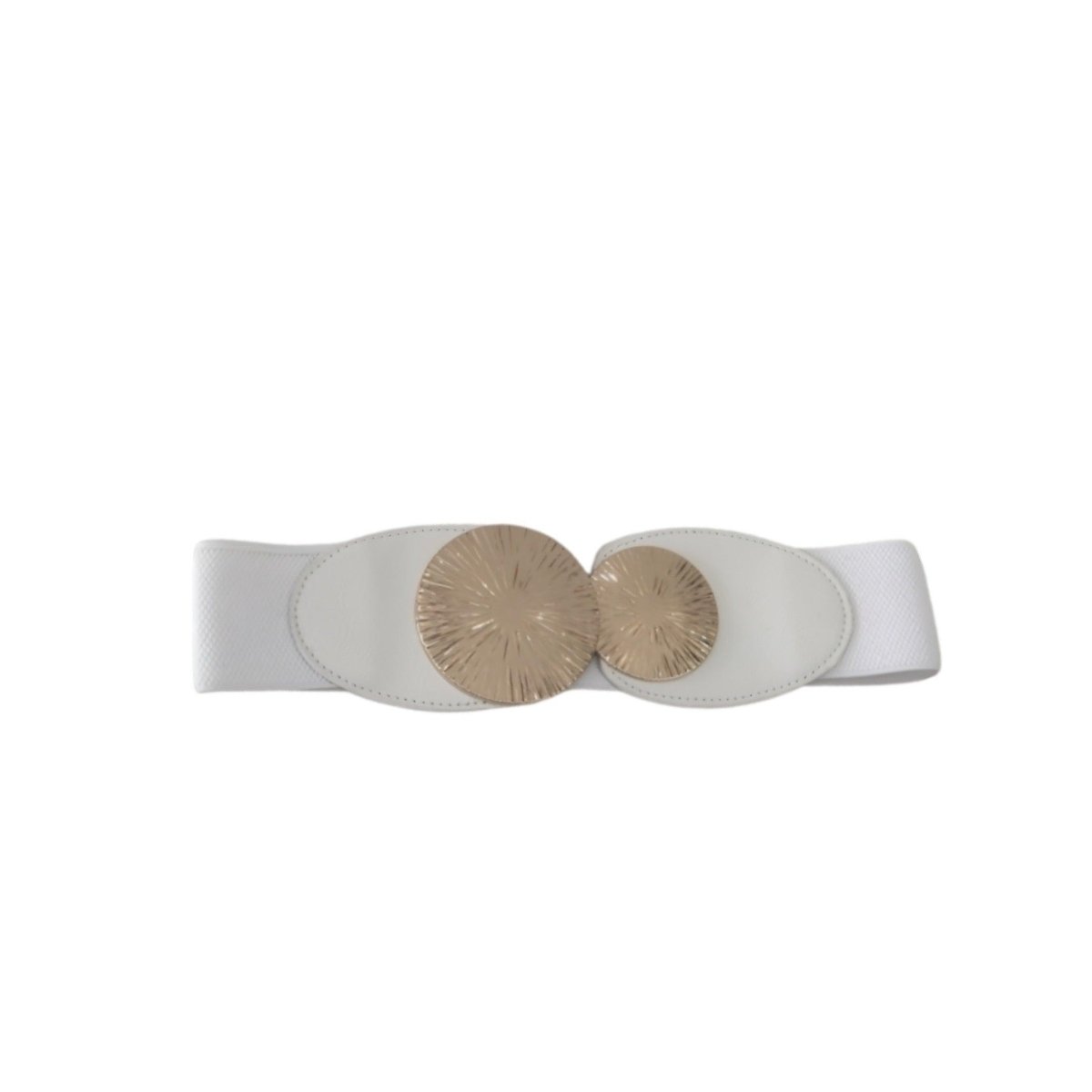 Belt TO Motif Large Cercle Golden Model Karo by Zictor