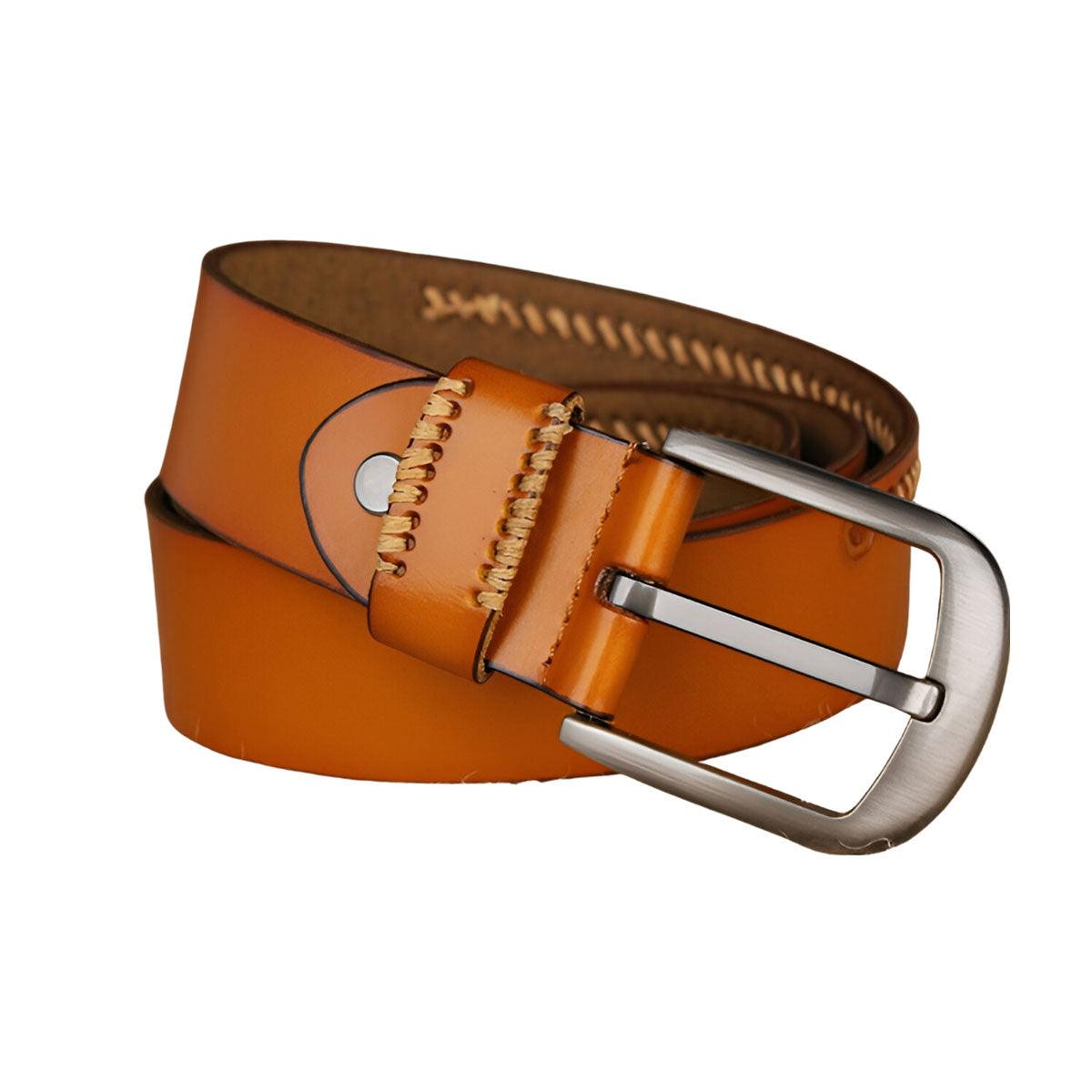 Belt In Leather For Men Model Amari by Zictor