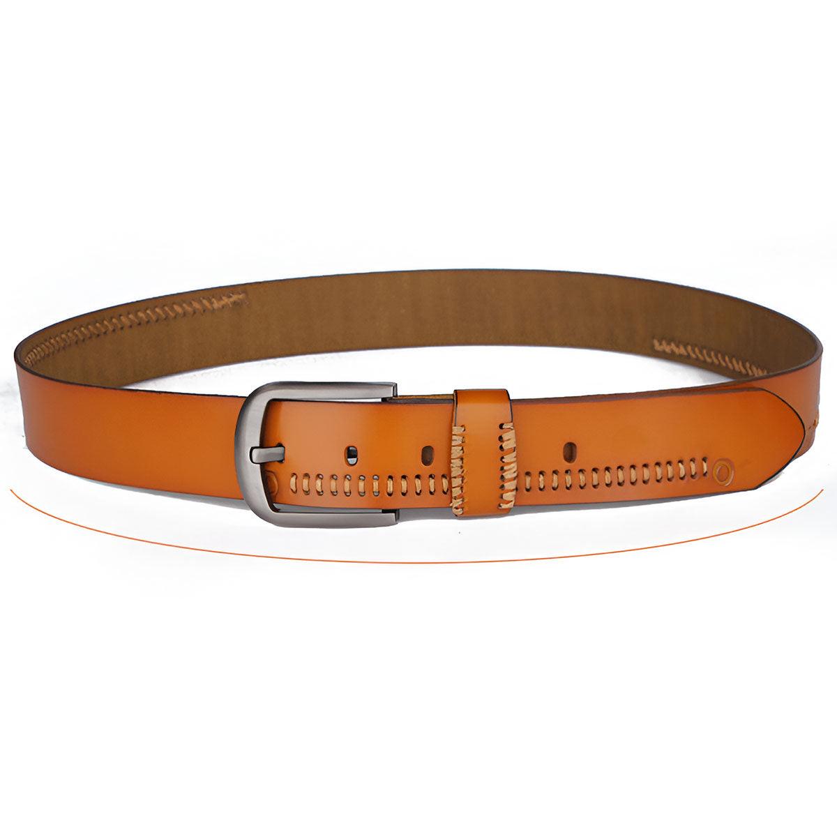 Belt In Leather For Men Model Amari by Zictor