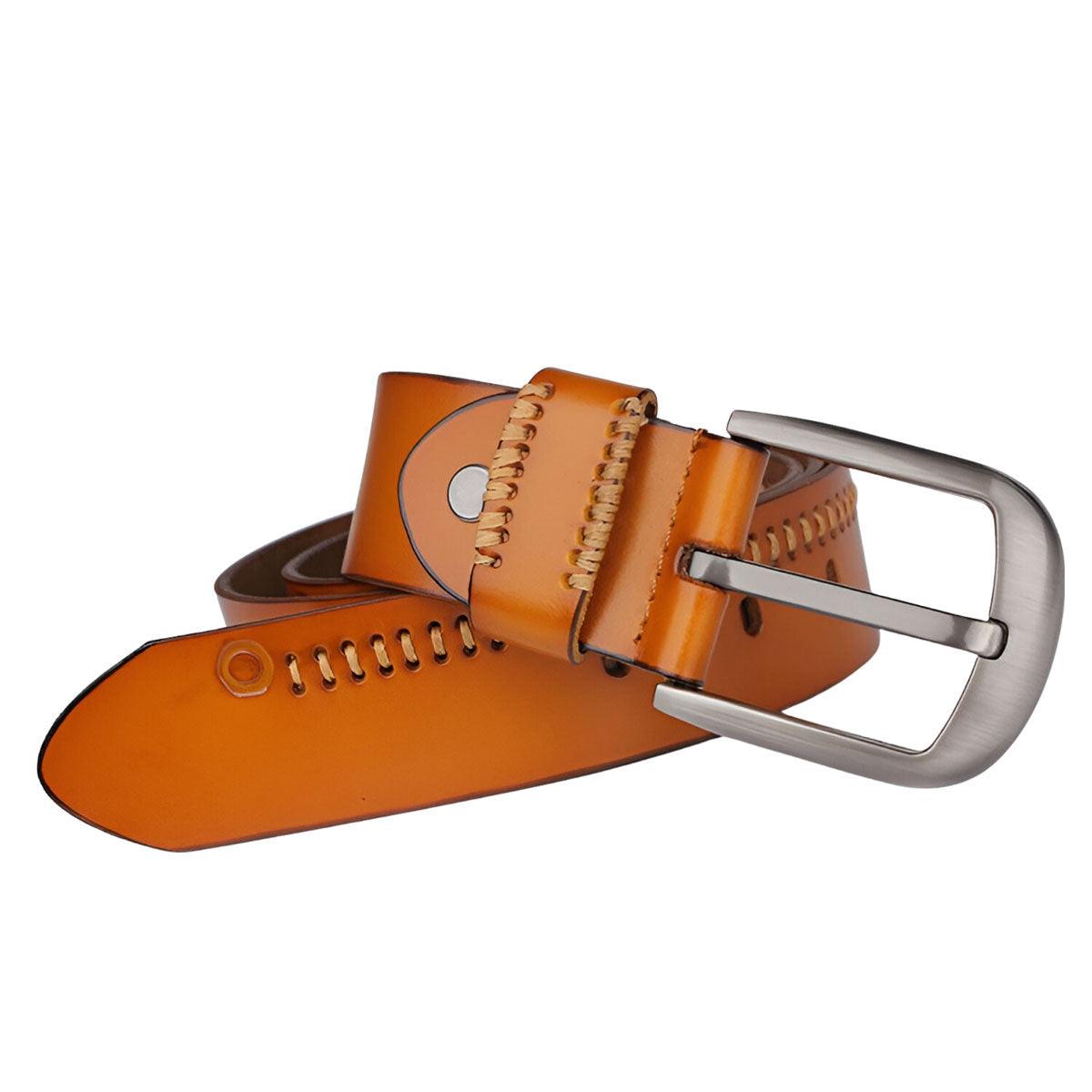 Belt In Leather For Men Model Amari by Zictor
