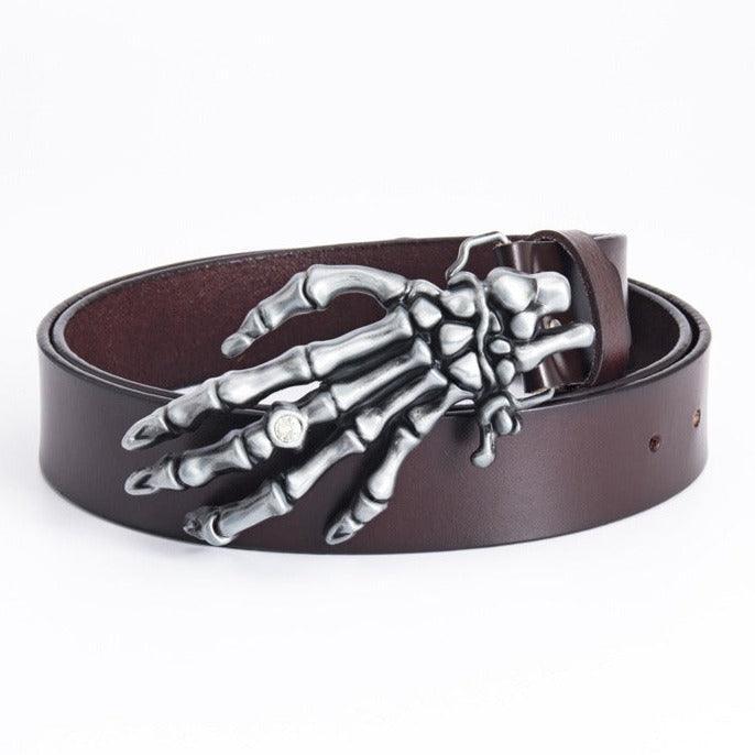 Belt with Main of Squelette, model Kendrixes - Zictor