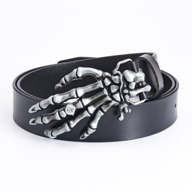 Belt with Main of Squelette, model Kendrixes - Zictor