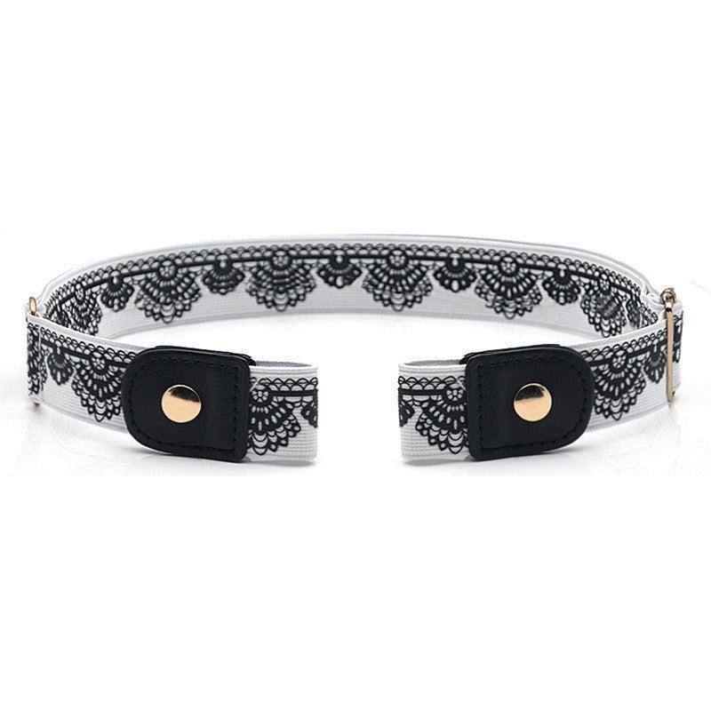 Belt Without Buckle Elastic and Extensible, model Justice - Zictor