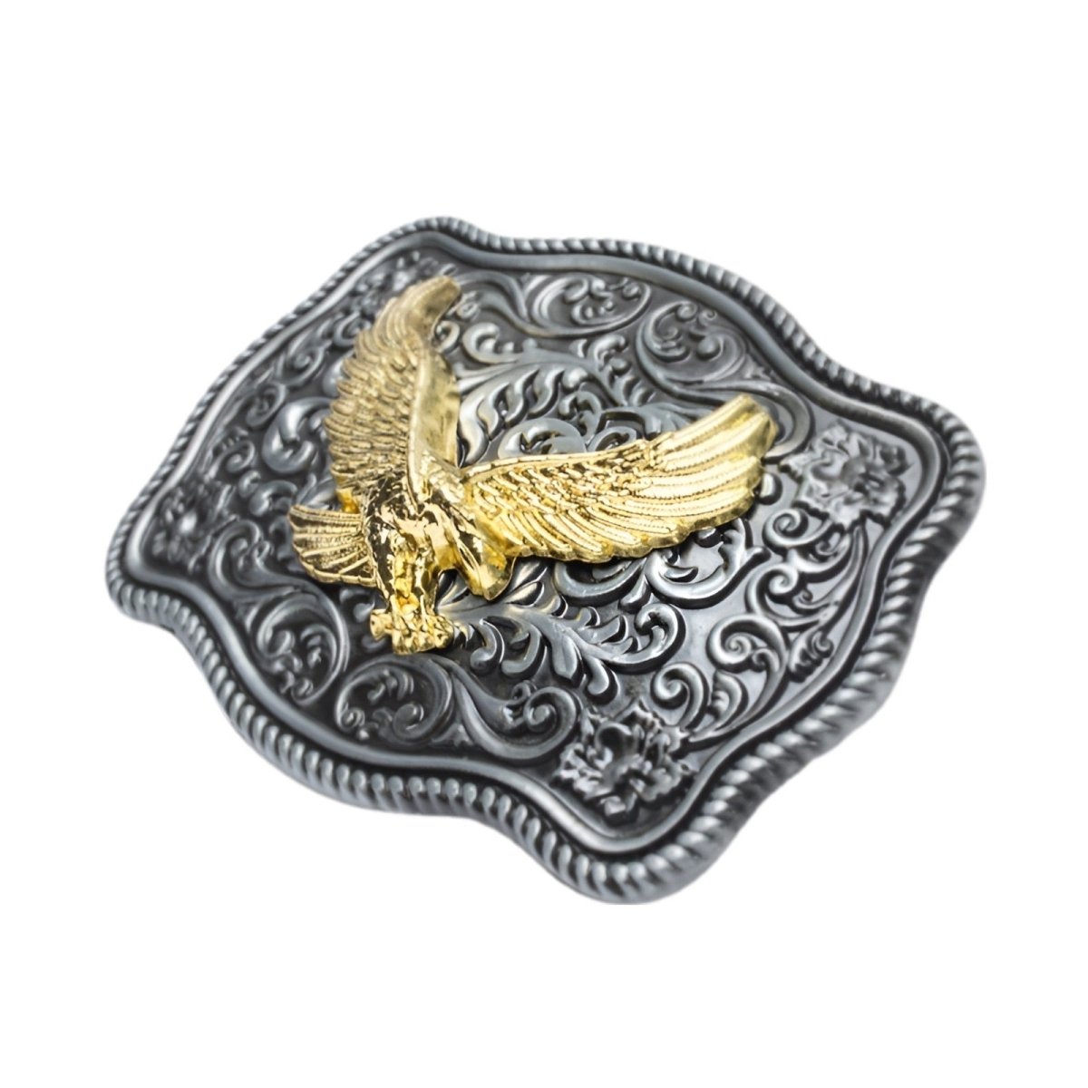 Buckle Of Belt Americaine Aigle Golden Model Minori by Zictor