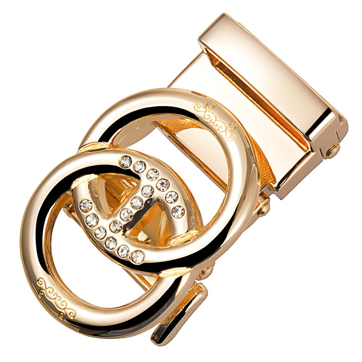 Buckle of belt auBerkeRayyanyatique, double cercle, model Ellery - Zictor