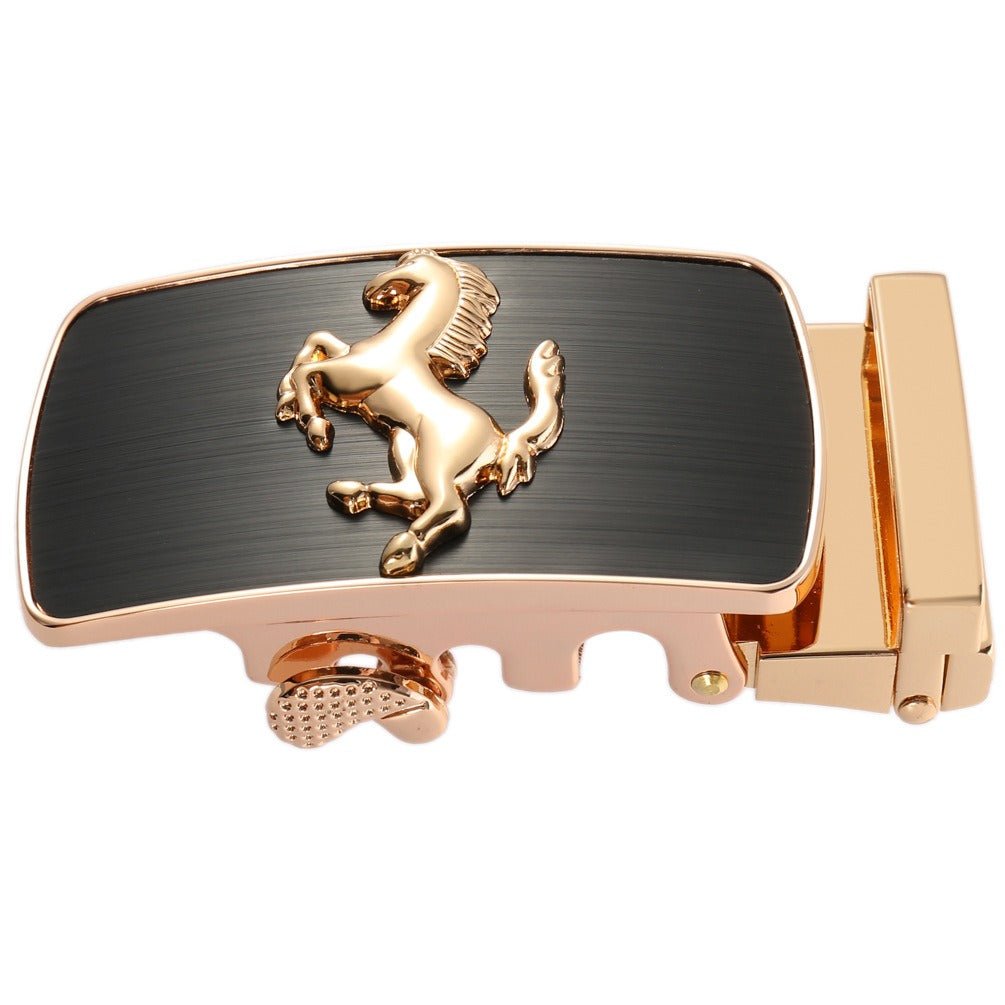 Buckle Of Belt Automatic Motif Cheval Model Elery by Zictor