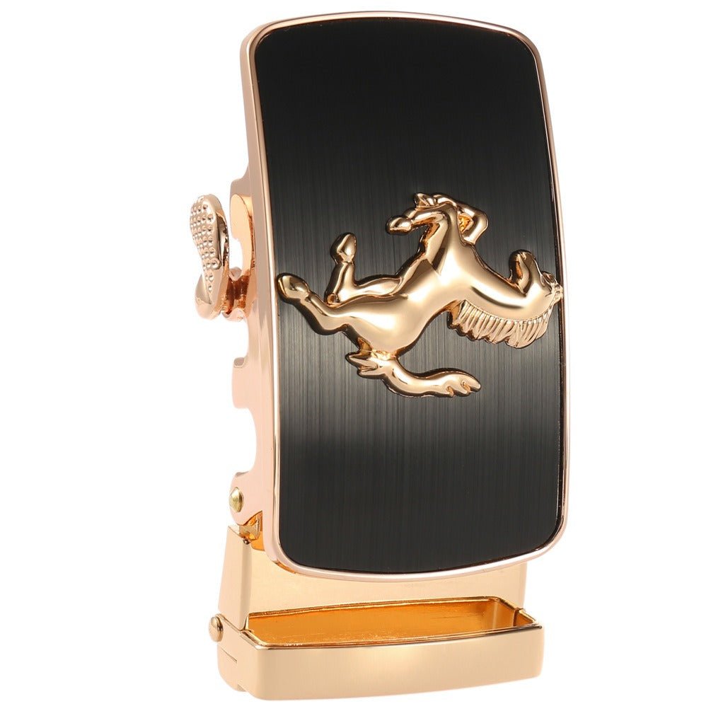 Buckle Of Belt Automatic Motif Cheval Model Elery by Zictor