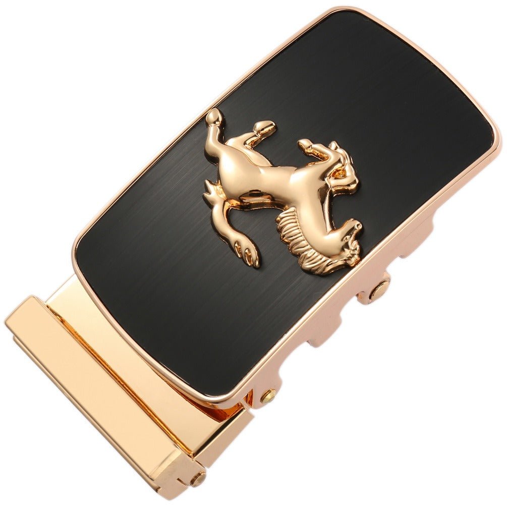 Buckle Of Belt Automatic Motif Cheval Model Elery by Zictor