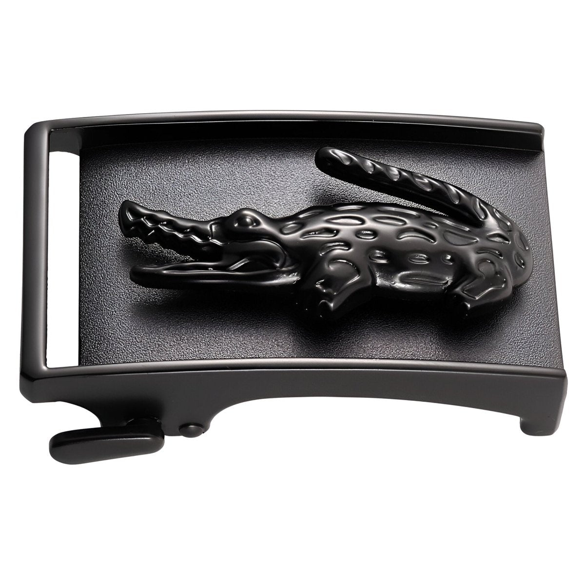 Buckle Of Belt Automatic Motif Crocodile Model Rowyn by Zictor