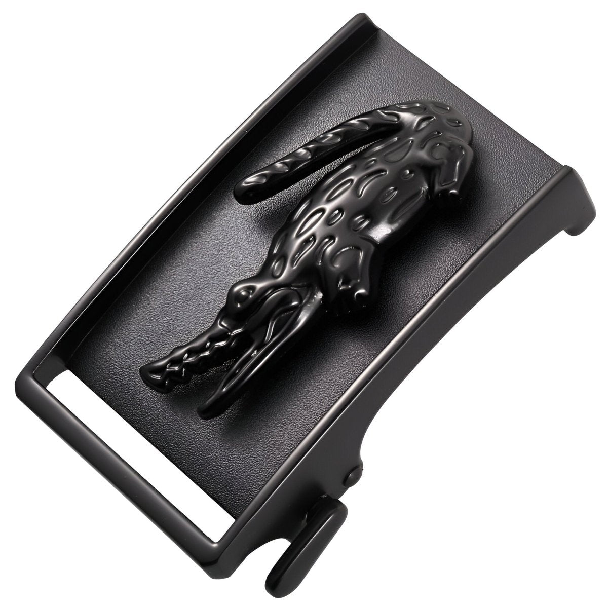 Buckle of belt auBerkeRayyanyatique, motif crocMadisyn, model Rowyn - Zictor