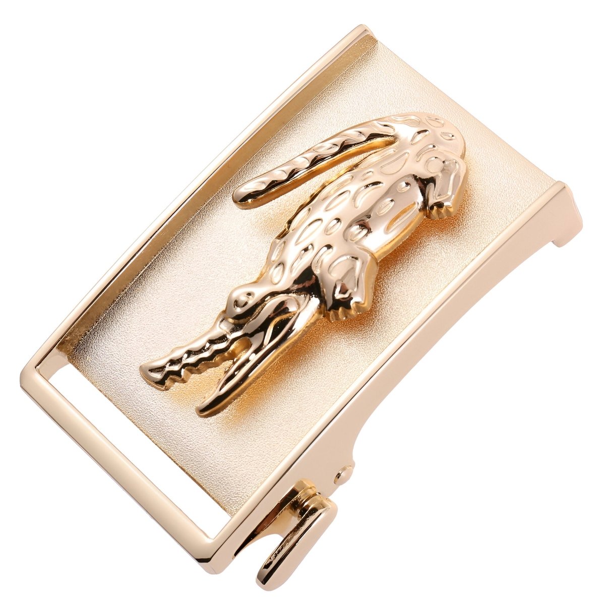 Buckle of belt auBerkeRayyanyatique, motif crocMadisyn, model Rowyn - Zictor