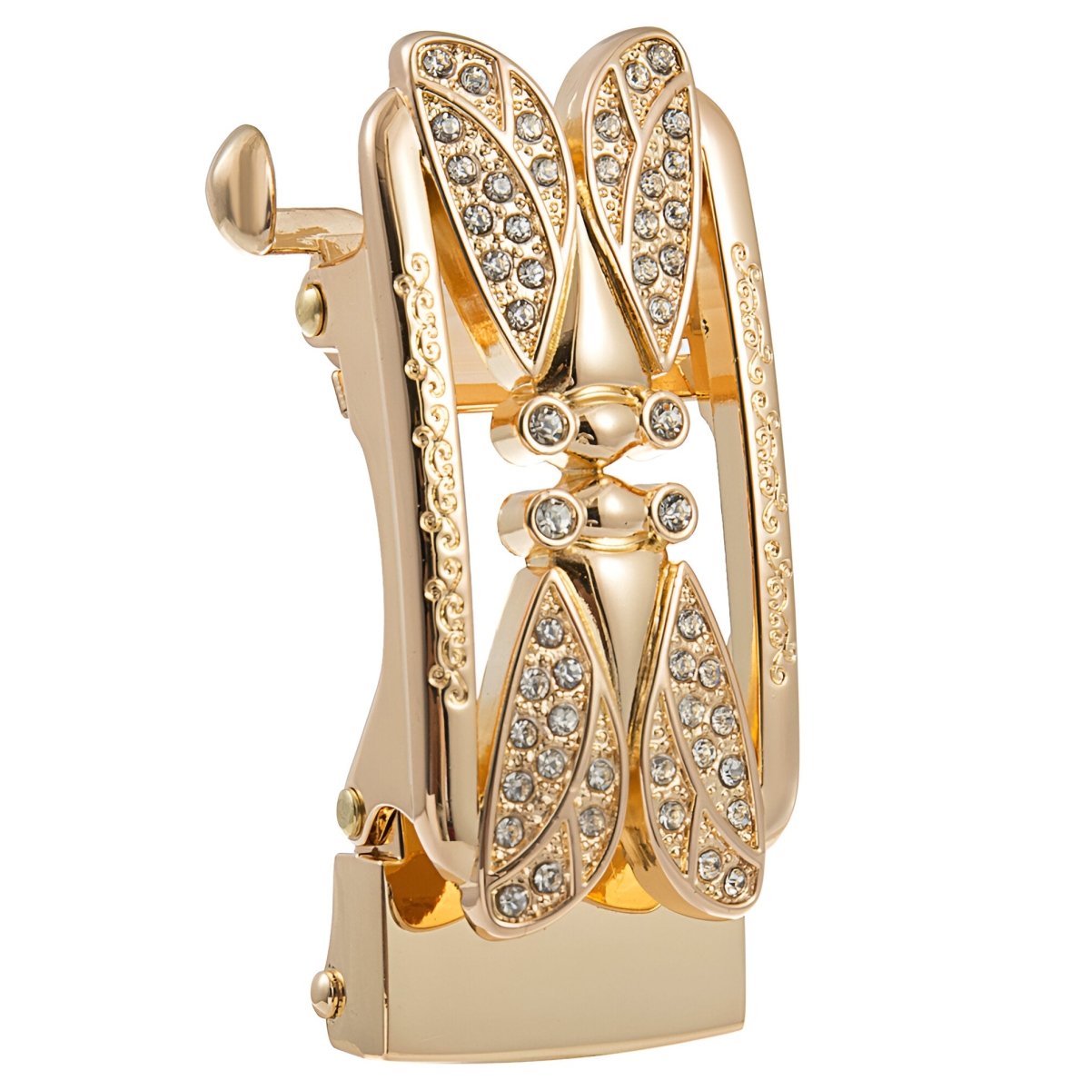 Buckle Of Belt Automatic Motif Libellule Model Leland by Zictor