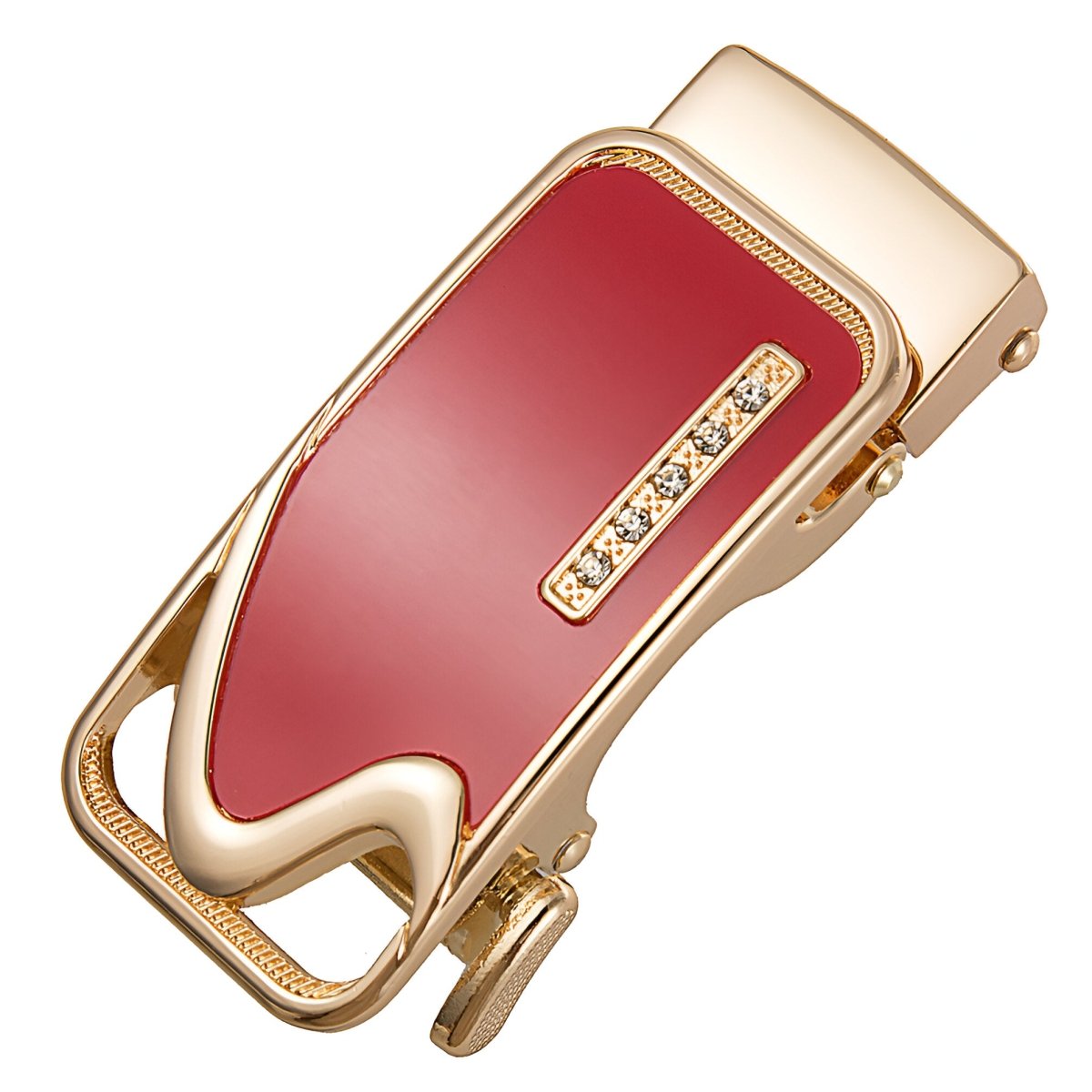 Buckle of belt auBerkeRayyanyatique, signature "S", model Cyan - Zictor
