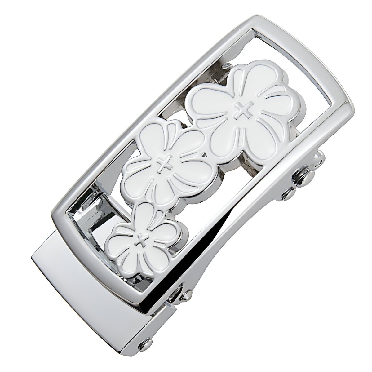 Buckle Of Belt Automatic Trio Of Fleurs Model Lio by Zictor