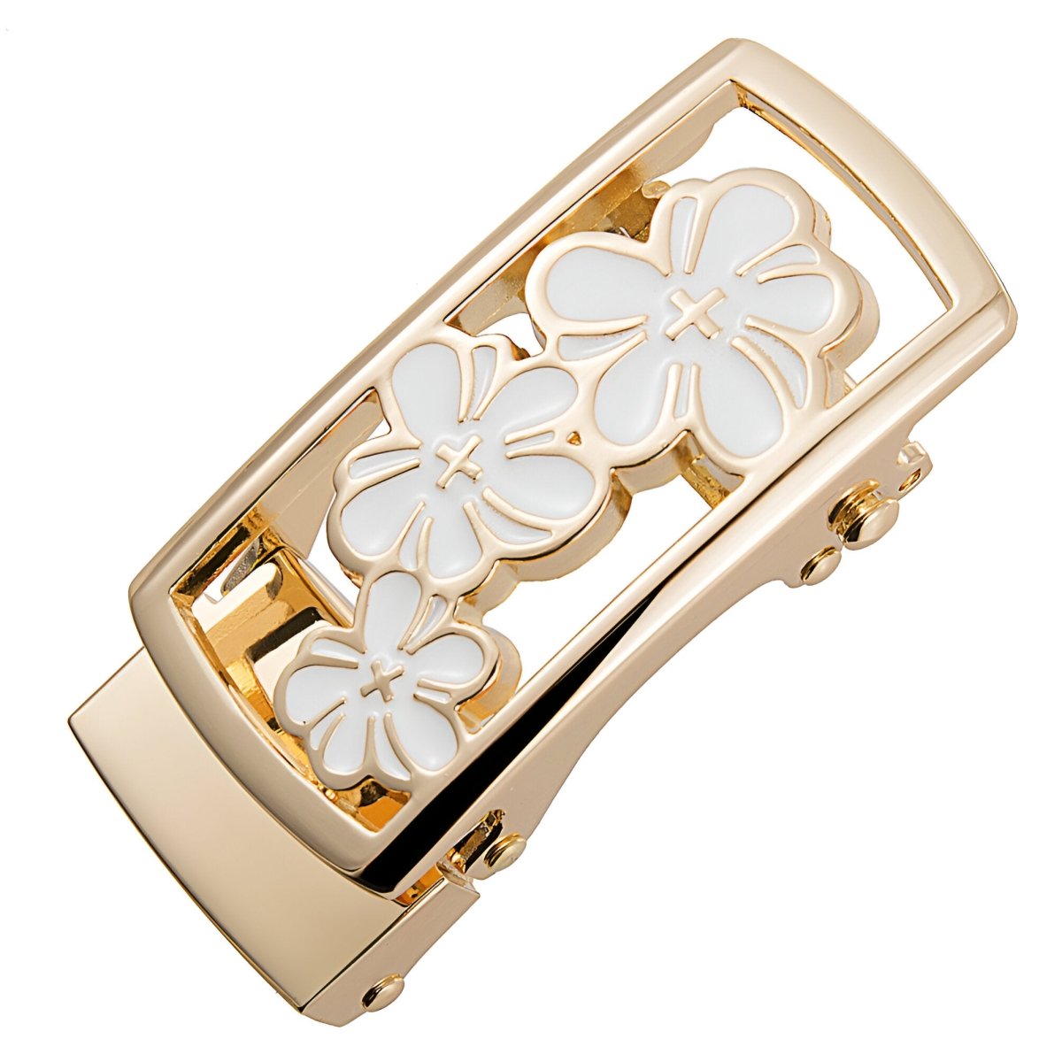 Buckle Of Belt Automatic Trio Of Fleurs Model Lio by Zictor