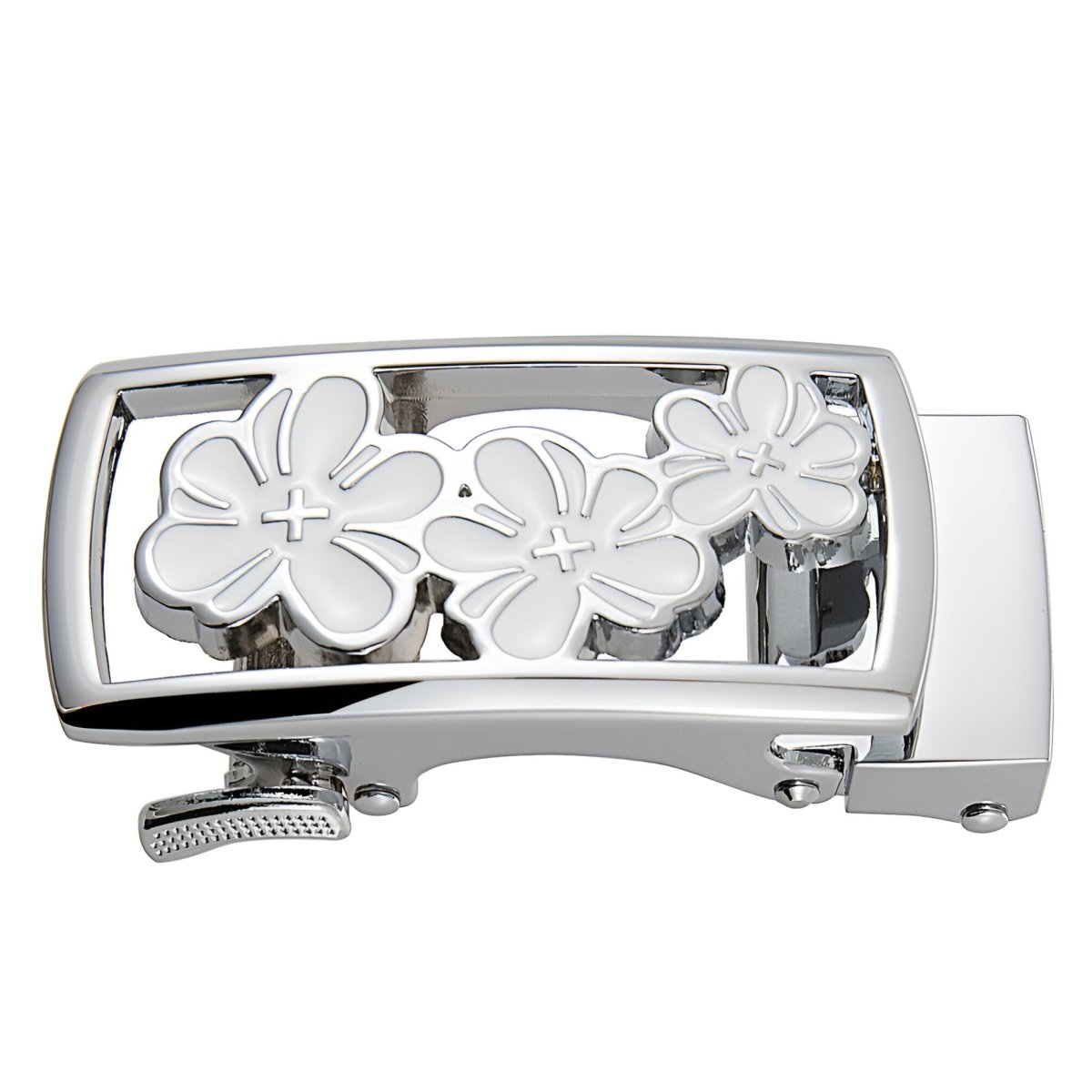 Buckle Of Belt Automatic Trio Of Fleurs Model Lio by Zictor