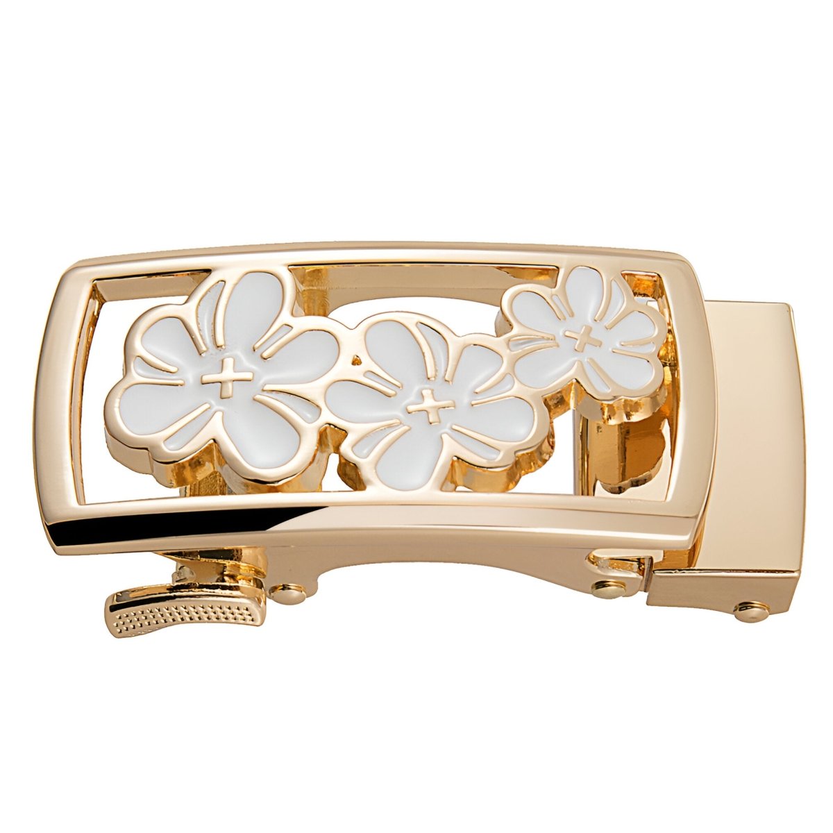 Buckle Of Belt Automatic Trio Of Fleurs Model Lio by Zictor